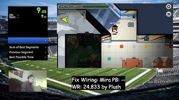 Among Us Speedrun - Fix All Wiring (Mira) - Mouse + Keyboard - 23.300