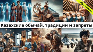Казахские обычай, традиции и запреты