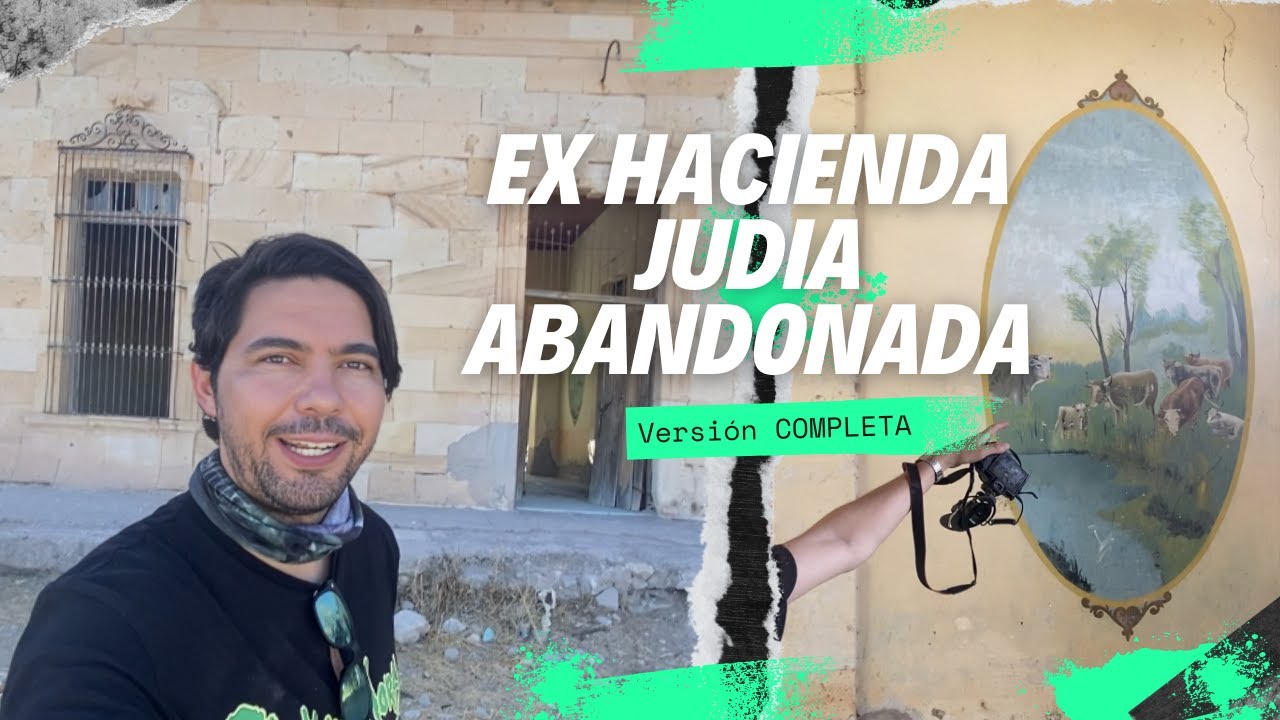 TÚNEL en Ex HACIENDA de UNA famila PODEROSA JUDIA? / FAMILA RUSSEK HACIENDA LOS REMEDIOS