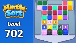 Marble sort Level 702 solution gameplay 