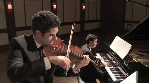 Dvorak Sonatina - 3rd mvt - Arnaud Sussmann - Michael Brown