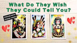 WHAT DO THEY WISH THEY COULD TELL YOU? 🌶 PICK A CARD 💘 LOVE TAROT READING 🌺 TWIN FLAMES 🌈 SOULMATES