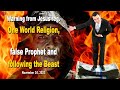 One world religion the false prophet and following the beast  warning from jesus christ