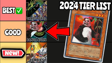 GOAT FORMAT TIER LIST 2024 (ft. @TimOD-TCG ) #goatformat