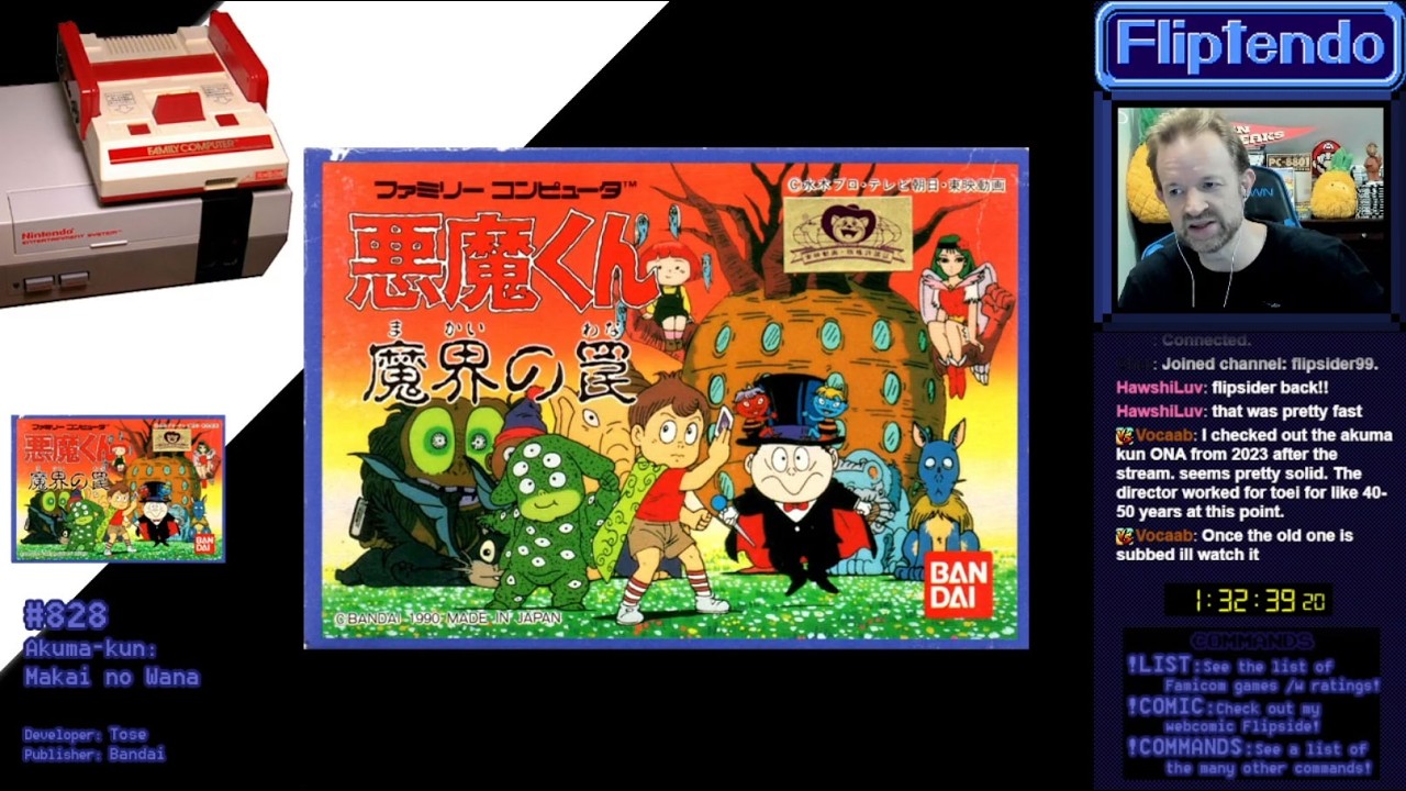 Fliptendo #828. Akuma-kun: Makai no Wana, Part 2 - YouTube