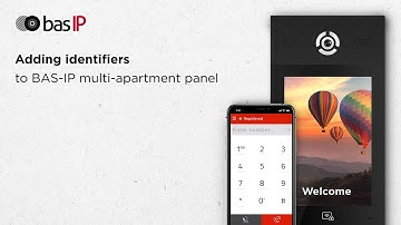 Adding identifiers to BAS-IP multi-apartment panel