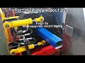 Square Downspout pipe fully automatic with elbow and swage three in one roll forming machine