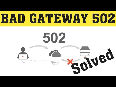 Video How To Fix Roblox 502 Bad Gateway Error - Google Chrome - youtube