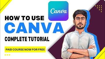 Canva tutorial for beginners in Urdu - Hindi|canva app kaise use kare #canvatutorial #hussainbaloch