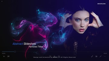 Abstract Particles Slideshow ( After Effects Template ) ★ AE Templates