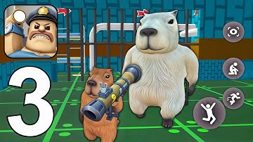 Barry Prison Escape Obby - New Update New Chapter Gameplay Walkthrough Part 3 (Android, iOS)