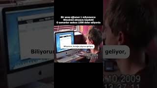 1 Milyonuncu Bitcoini 1000 Dolara Alan Adamın 2009 Videosu