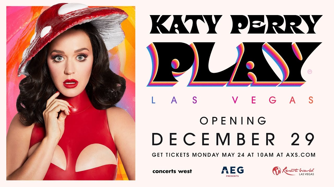 KATY PERRY -- PLAY : LAS VEGAS RESIDENCY PROMO 