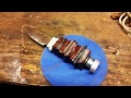 Leather Knife Handle Making Leather Knife Handle Making