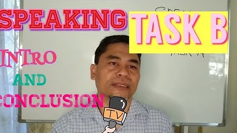 HOW TO START YOUR  INTRO AND CONCLUSION IN SPEAKING