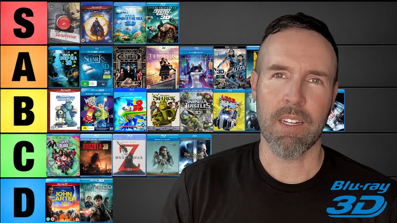 Ultimate 3D Blu-ray Tier List | Ranked - YouTube