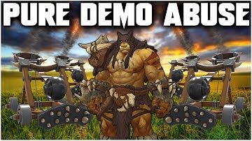 PURE Demos ABUSE! | Road To RANK 1 | WC3 | Grubby