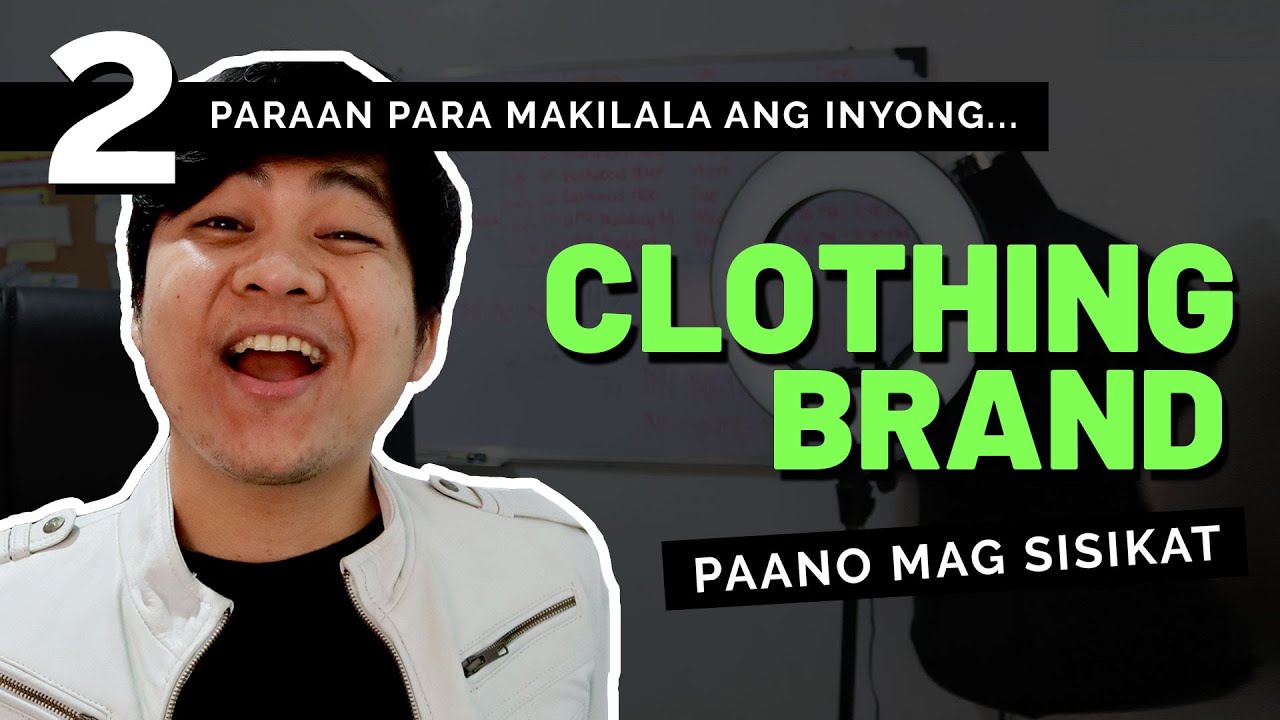 CLOTHING BRAND na Negosyo - Paano Palaguin gaya ng SUPREME Brand