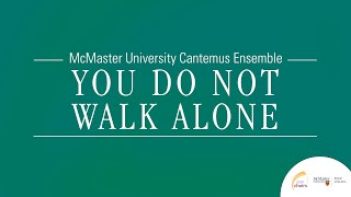 You Do Not Walk Alone - McMaster University Cantemus Ensemble
Composer: Elaine Hagenberg
Text: Traditional Irish Blessing
Publisher: Beckenhorst Press, Inc.
Performed by: McMaster University Cantemus Ensemble, Canada
Choral Director: Dr. Tracy Wong
Collaborative Pianist: Monica Admiral
Video Recording & Editor: Colin Czerneda
Video Assistants: Maia Lee-Thomas, Sarah Woodburn
Audio Recording: Dr. Tracy Wong
Audio Editing: Cherie Chai
With support from: Faculty of Humanities Media & Computing and McMaster Students Union
Name of Choisters in sections
Soprano 1: *Kathryn Low, Alejandra Cordova, Catherine Kahkonen, Joycelyn Lee, Chiara Malatesta, Aidan Massey-Garrison, Manvi Thakur
Soprano 2: *Harmony Deslauriers, Carly Black, Claire Chen, Kaitlyn Flemming, Anna Harris, Cynthia Li, Ruth Liu, Jasmine Zaba
Alto 1: *Isabel Diavolitsis, Leanne Cherian, Anna Nesvit, Julia Nigro, Rachel Reid, Amy Thammavong
Alto 2: *Kezia Haklander, Isabela Antunes, Olivia Crowdy, Alisa Osavelyuk
* Section leads
Learn more about us and the McMaster music ensembles on our website:
https://sota.humanities.mcmaster.ca/music/mcmaster-music-ensembles/ You Do Not Walk Alone - McMaster University Cantemus Ensemble
