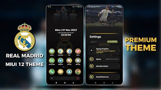 Top MIUI 12 Premium Football Themes | Real Madrid THEMES | Special PRO Features Themes MIUI 12 🔥 screenshot 2
