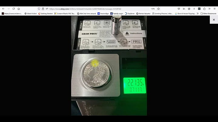 FAKE Morgan Silver Dollar on EBay.