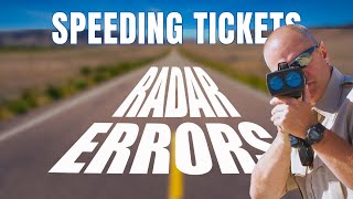 DISMISS your Speeding Ticket | Radar Errors