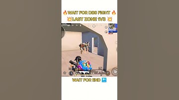 LAST ZONE DBS 1V3 🔥🖤 #shorts #shortsvideo #bgmi #pubgmobile #lastcircle #1v3 #dbs #op #viral