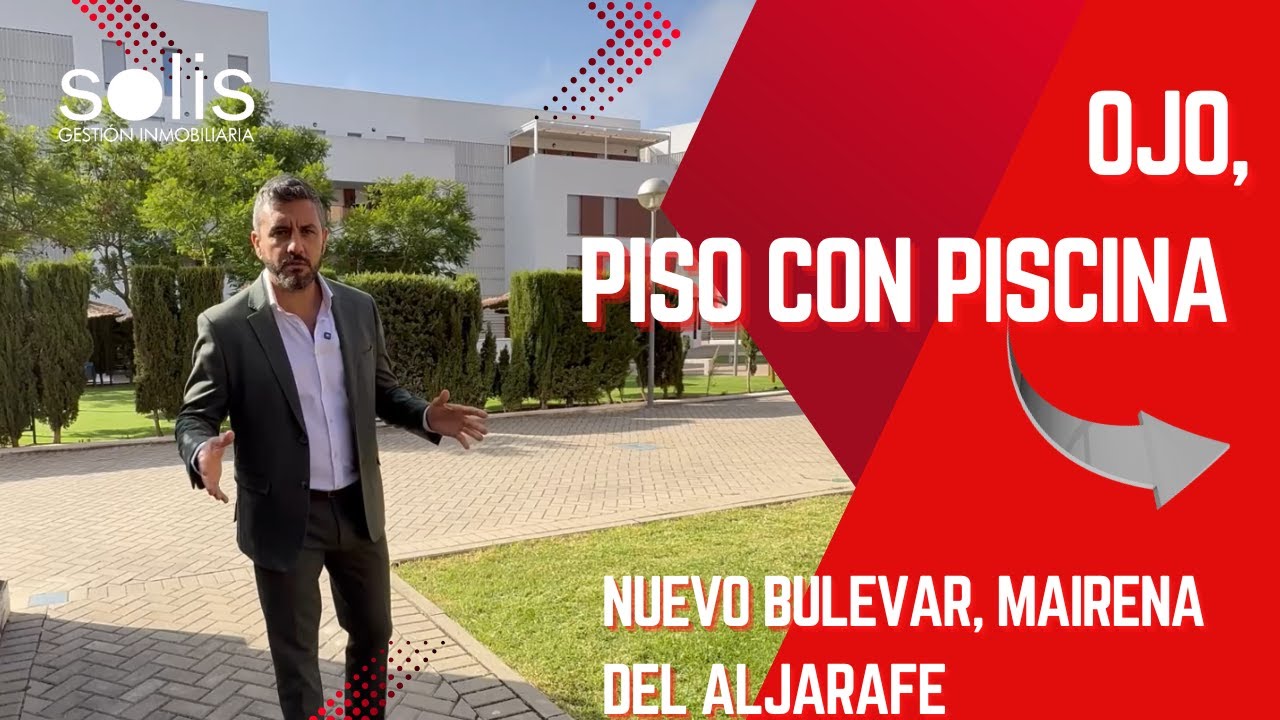 Piso con piscina, garaje y trastero en Nuevo Bulevar, Mairena del Aljarafe | 295.000 €