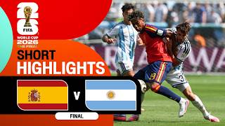 [Highlight] FIFA World Cup 2026 : Spain vs Argentina (20-07-69)