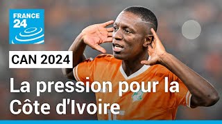 CAN 2024 : les joueurs ivoiriens sous pression avant la demi-finale contre la RD Congo • FRANCE 24