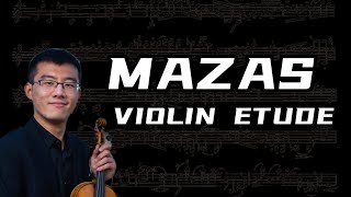 Mazas Violin Etude no.31