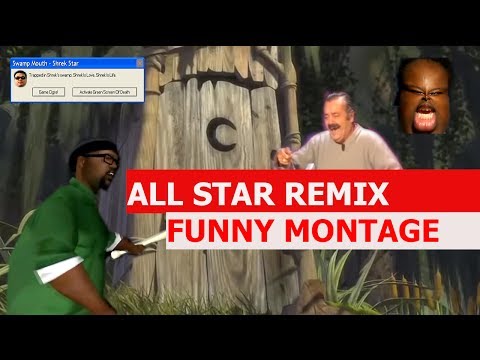Smash Mouth All Star Remix FUNNY MONTAGE