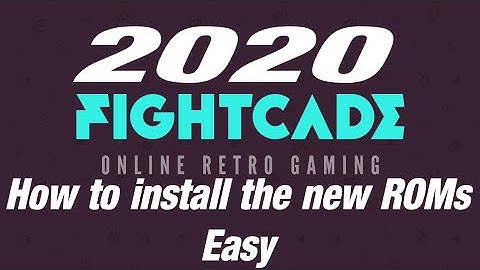 FightCade2   how to download new ROMs   With link