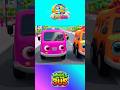 [1 MINUTE LOOP ] 🚍 Wheels on the Bus Sound Variations Remix 🎶 || Several Version | LullaBus #shorts
