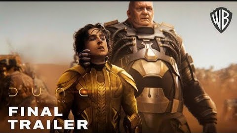 DUNE: PART TWO - Final Trailer (2024) Timothée Chalamet, Zendaya Movie | Warner Bros