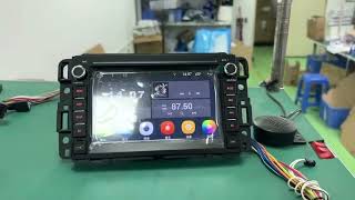 Chevrolet GMC Factory style☞7 inch ☞support 4G SIM ☞carplay/android autoDSP/Bluetooth☞FM/AM radio