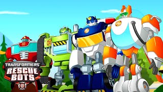 Rescue Bots in Town!  | Rescue Bots | Kids Cartoon | Videos for Kids | Transformers Junior