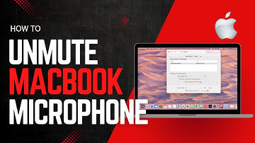 How to Unmute Internal Mic on Macbook