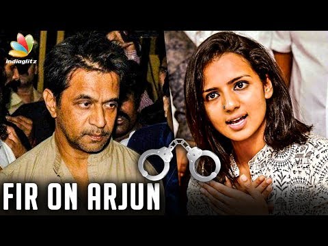 FIR Filed Against Arjun | Sruthi Hariharan's Sexual Allegation | Me Too