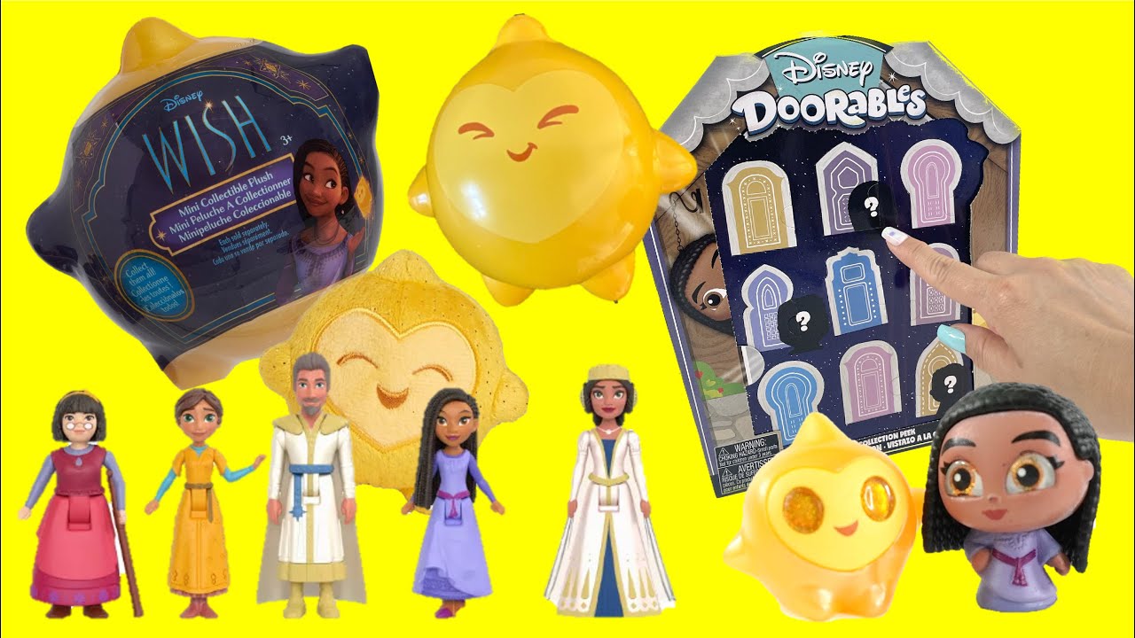 Disney Wish Toy Figures Doorables and Blind Bags Compilation 