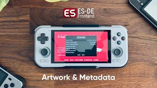 ES-DE: How to add artwork and metadata to your games