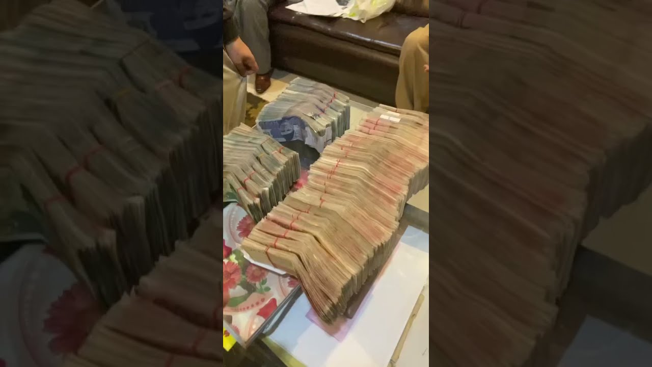 Bundle of money | More than 200000 dollars | 5000 currency notes pakistani