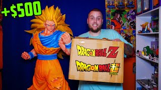 I Bought an INSANE Dragon Ball Mystery Box For $500! Straight From Japan!