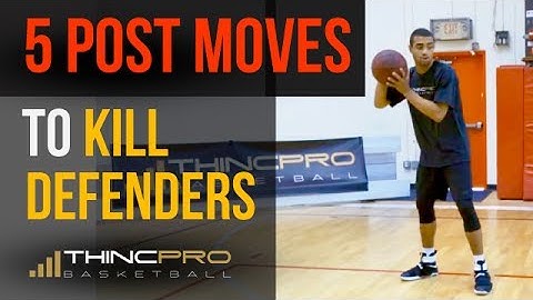 Top 5 - DEADLY Basketball Moves IN THE POST to KILL Your Defender and Score More Points!
