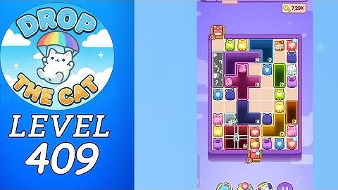 Drop The Cat Level 409 Walkthrough