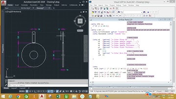 Autolisp AutoCAD AutoDESK lisp programming orifice plate