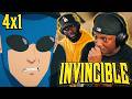 INVINCIBLE 4x1 | MAKING THE WORLD A BETTER PLACE | Reaction | Review
