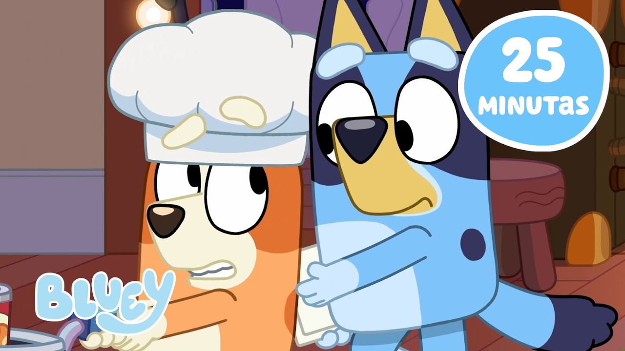 Jugar a disfrazarse con Bluey 💙👗 | 25+ MINUTAS | Bluey - España Oficial