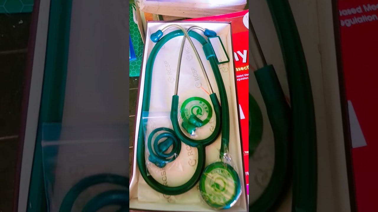 Unboxing my first sethoscope 🩺