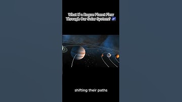 What If a Rogue Planet Flew Through Our Solar System? 🌌 #cosmicexploration #space #timeexploration